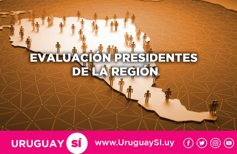 Encuesta evaluación de Presidentes de la Región